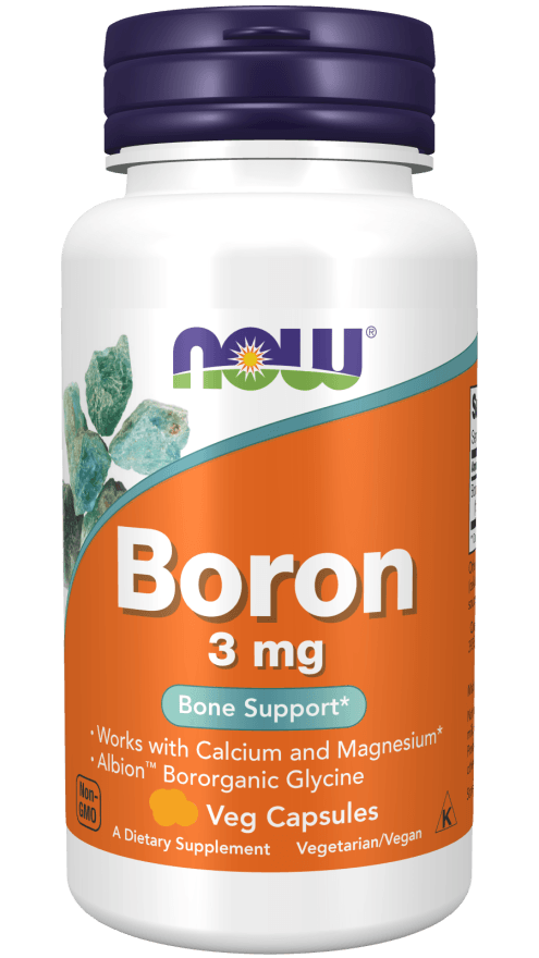 now Boron 3mg 100 veg capsules