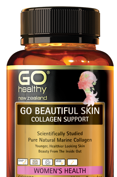GO HEALTHY Beautiful Skin COLLAGEN SUPPORT 120 Cap
