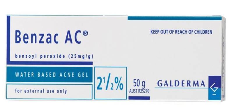 Benzac AC Acne Gel 2.5% 50g - DominionRoadPharmacy