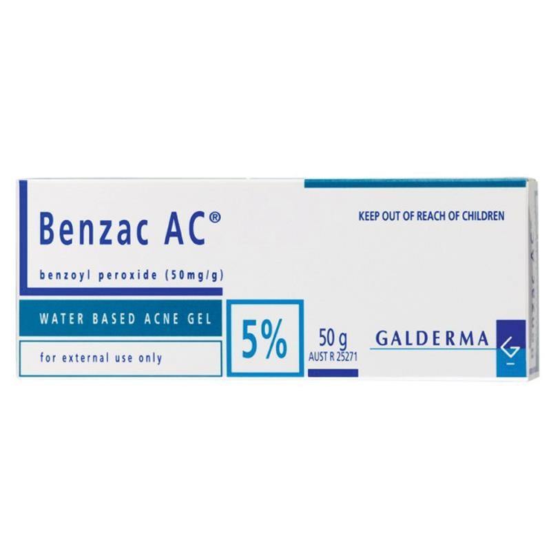 Benzac AC Acne Gel 5% 50g - DominionRoadPharmacy