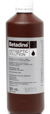 Betadine Antiseptic Liquid 500mL