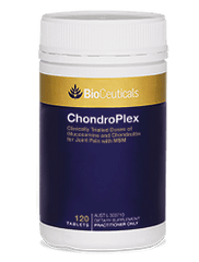 
					ChondroPlex®					
					Clinically Trialled Doses of Glucosamine and Chondroitin for Mild Joint Pain with MSM
				