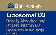 
					Liposomal D3					
					Readily Absorbed and Utilised Vitamin D3
				