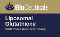 
					Liposomal Glutathione					
					Readily Absorbed and Utilised Glutathione
				