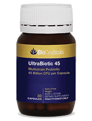 
					UltraBiotic 45					
					Multistrain Probiotic 45 Billion CFU per Capsule
				