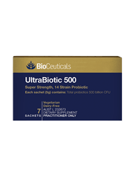 UltraBiotic 500					
					Super Strength, 14 Strain Probiotic