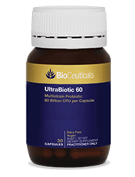 
					UltraBiotic 60					
					Multistrain Probiotic 60 Billion CFU per Capsule
				