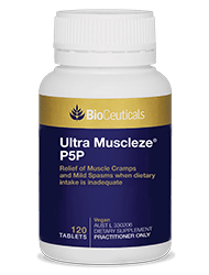 
					Ultra Muscleze® P5P					
					Relief of Muscle Cramps and Mild Muscle Spasms
				