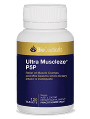 
					Ultra Muscleze® P5P					
					Relief of Muscle Cramps and Mild Muscle Spasms
				