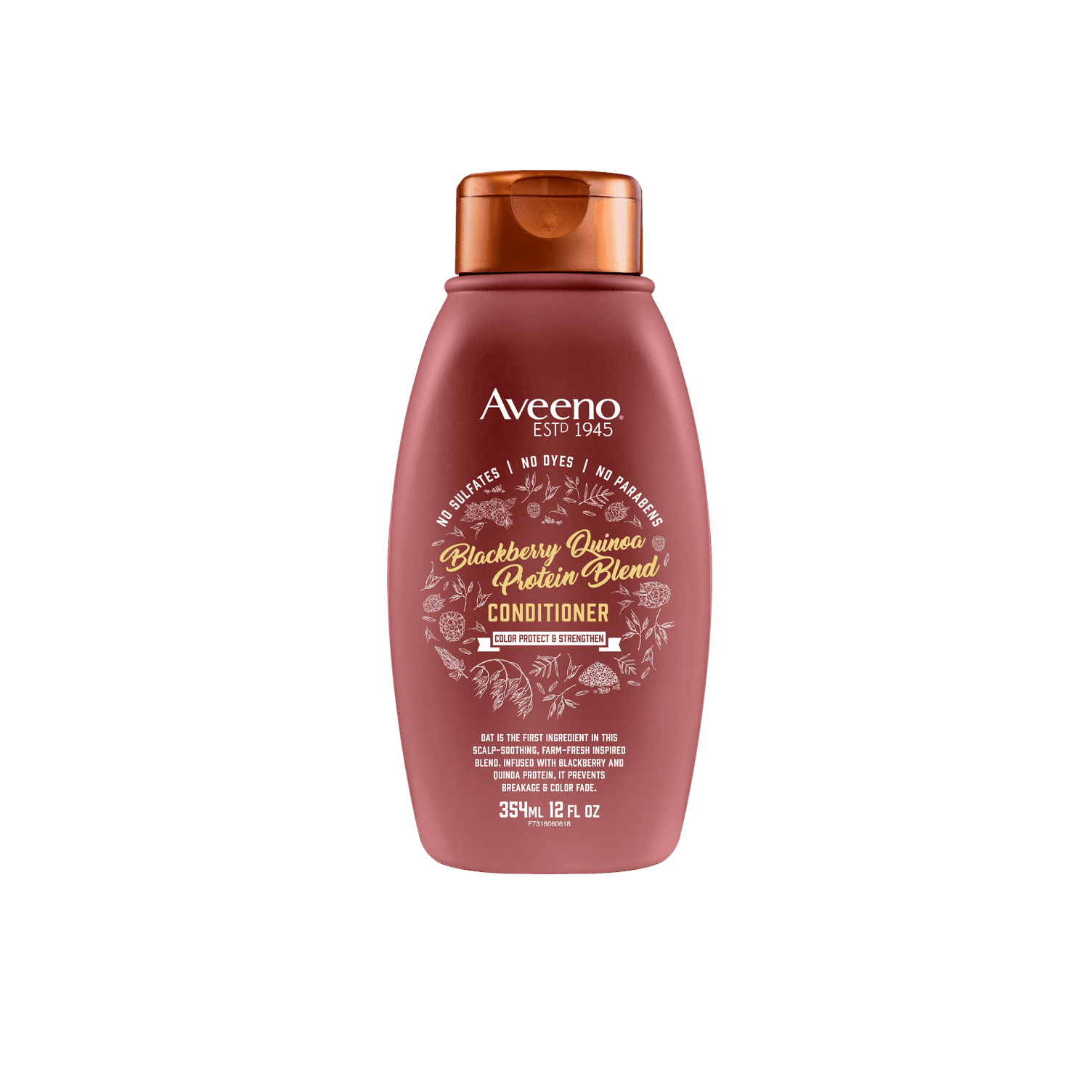 AVEENO BLACKBERRY QUINOA PROTEIN BLEND CONDITIONER 354ml