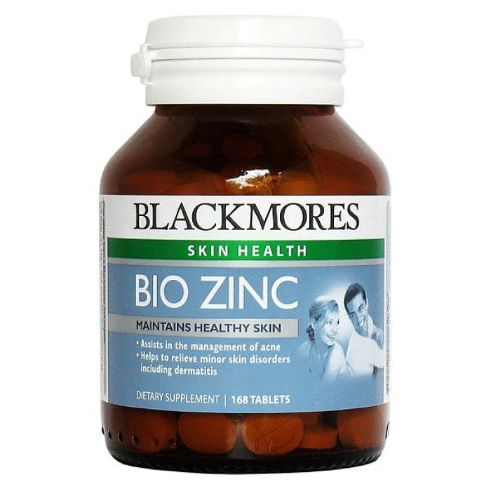 Blackmores Bio Zinc 168 Tablets - DominionRoadPharmacy