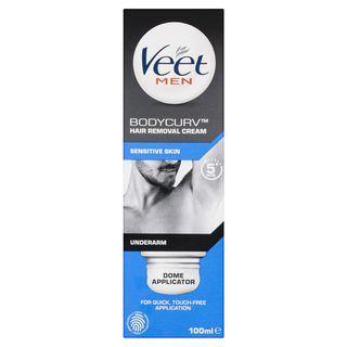 Veet Men Body curve Hair Removal Cream Sensitive Skin Underarm 100ml