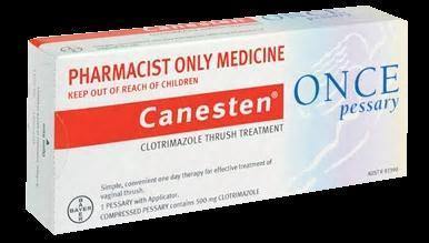 Canesten Once Pessary For Vaginal Thrush - Pharmacist Only Medicine