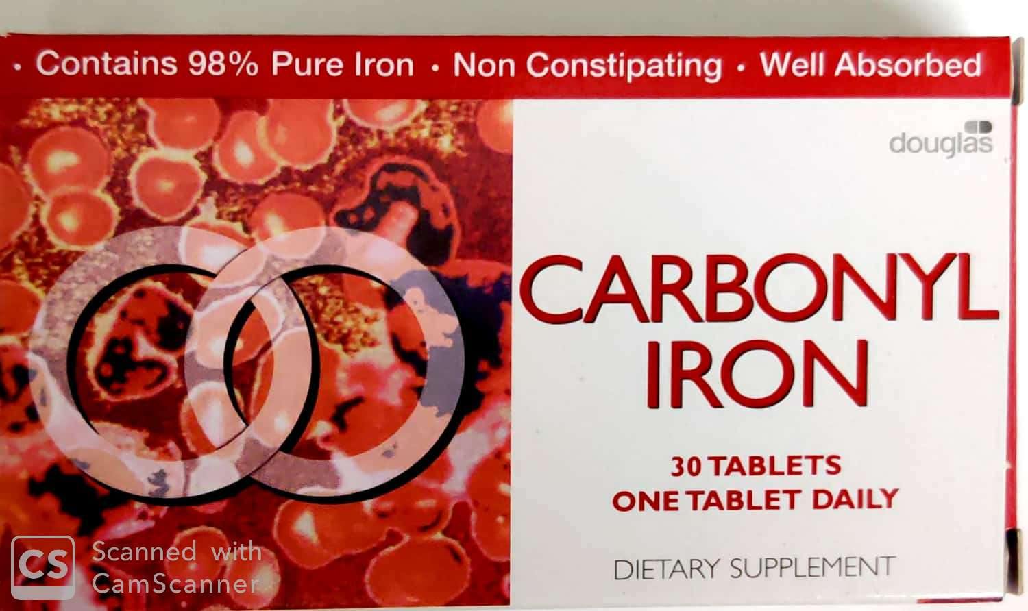 Carbonyl Iron 30 Tablets