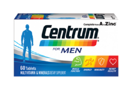 Centrum For Men 60 tablets - DominionRoadPharmacy