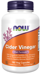 now Cider Vinegar Diet Formula 180 Veg Capsules