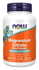 now Magnesium Citrate Pure Powder 227 gm