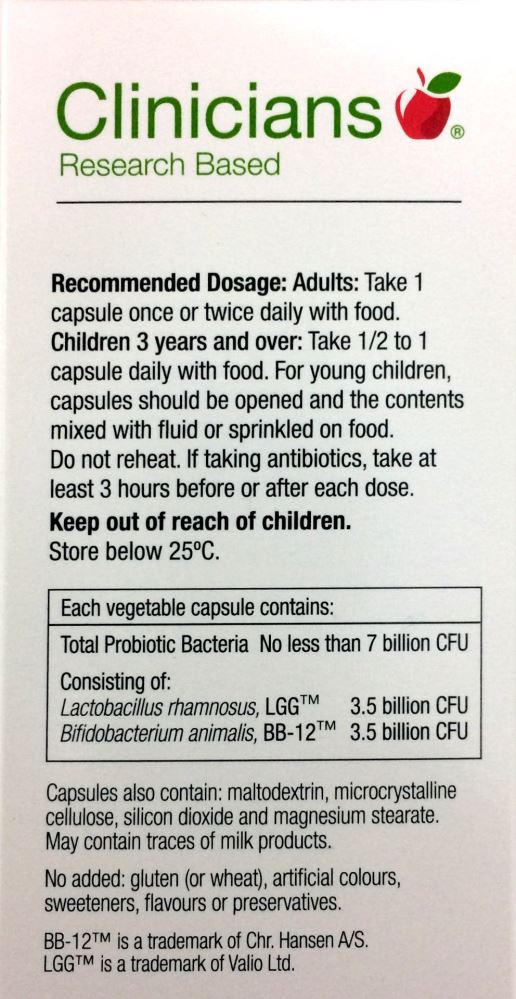 Clinicians MultiFlora Digest 60 Vege Capsules - Pakuranga Pharmacy