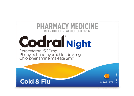 Codral Night 24 tablets