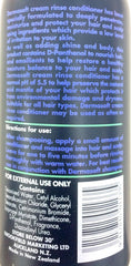 Dermasoft hair conditioner cream rinse 375ml bottle with moisturizing and nourishing benefits for all hair types.