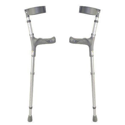 Coopers Double adjustable comfy elbow crutches Adult 1 pair