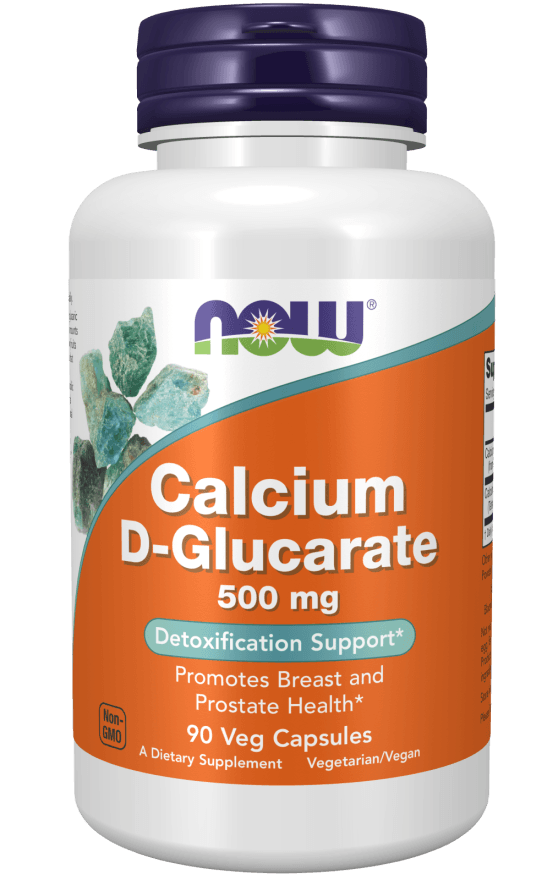 now Calcium D-Glucarate 500 mg 90 Veg Capsules