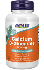 now Calcium D-Glucarate 500 mg 90 Veg Capsules