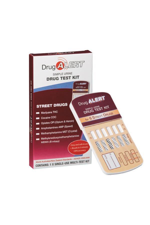 Drug Alert Drug Test Kit for 6 street Drugs - DominionRoadPharmacy