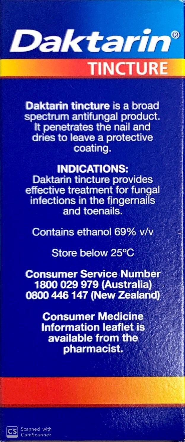 Daktarin Tincture For Fungal Nail Infections 30ml - Miconazole 20mg/ml - Pakuranga Pharmacy