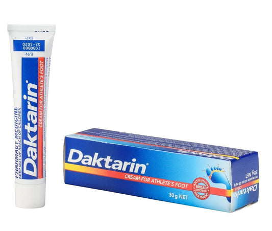 Daktarin Cream For Athlete's Foot 30gm - DominionRoadPharmacy