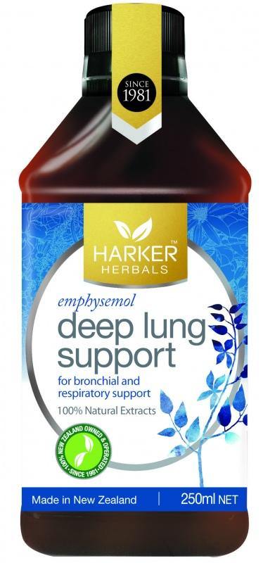 Malcolm Harker Deep Lung Support Emphysemol 250 ml - DominionRoadPharmacy