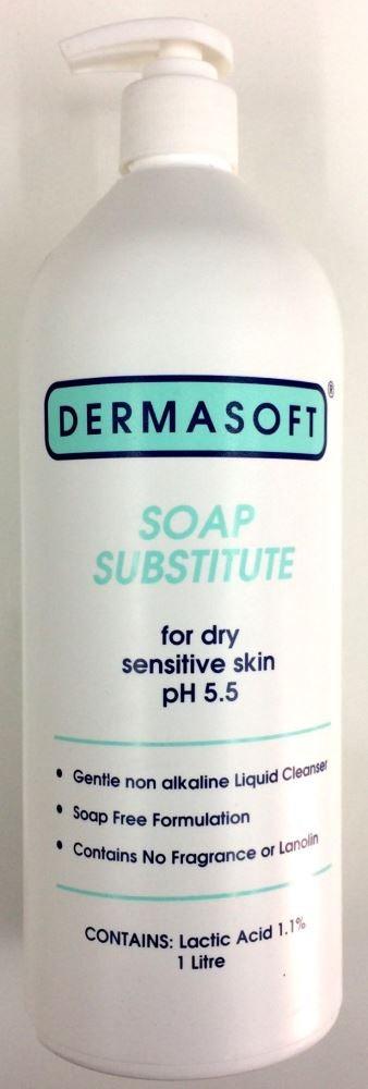 Dermasoft Soap Substitute 1 Litre - Pakuranga Pharmacy