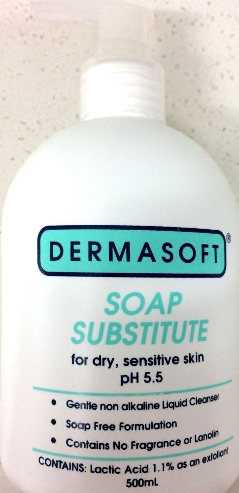 Dermasoft Soap Substitute 500ml - Pakuranga Pharmacy