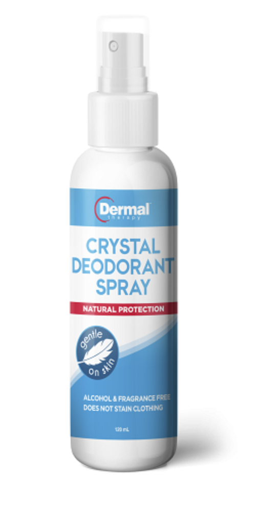 Dermal Therapy Crystal Deodrant Spray 120ml - DominionRoadPharmacy