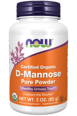 now D-Mannose, Organic & Pure Powder 85 gm