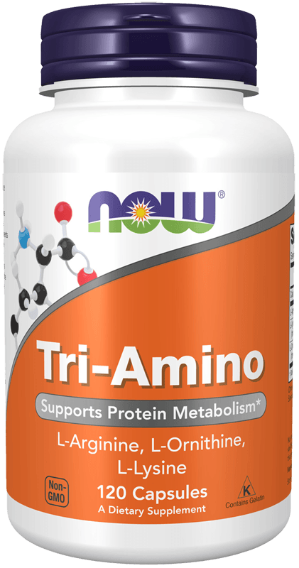 now Tri-Amino 120 Capsules