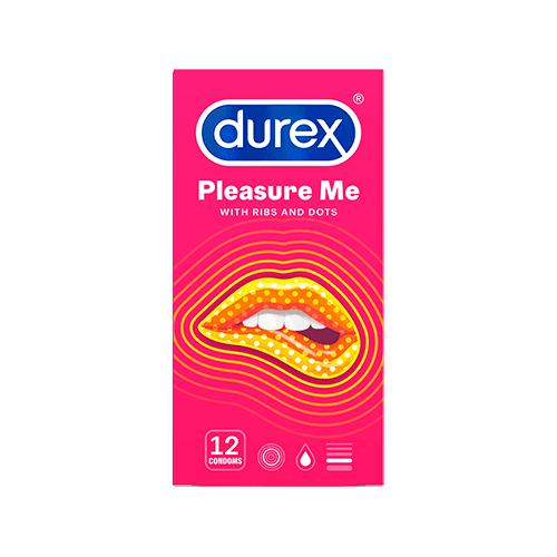 Durex Pleasure Me Condoms 12pk