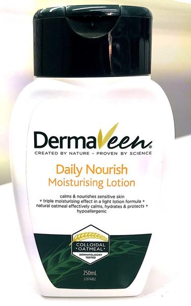 Dermaveen Daily Nourish Moisturising Lotion 250ml - DominionRoadPharmacy