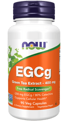 now EGCg, Green Tea Extract, 400 mg 90 Veg Capsules