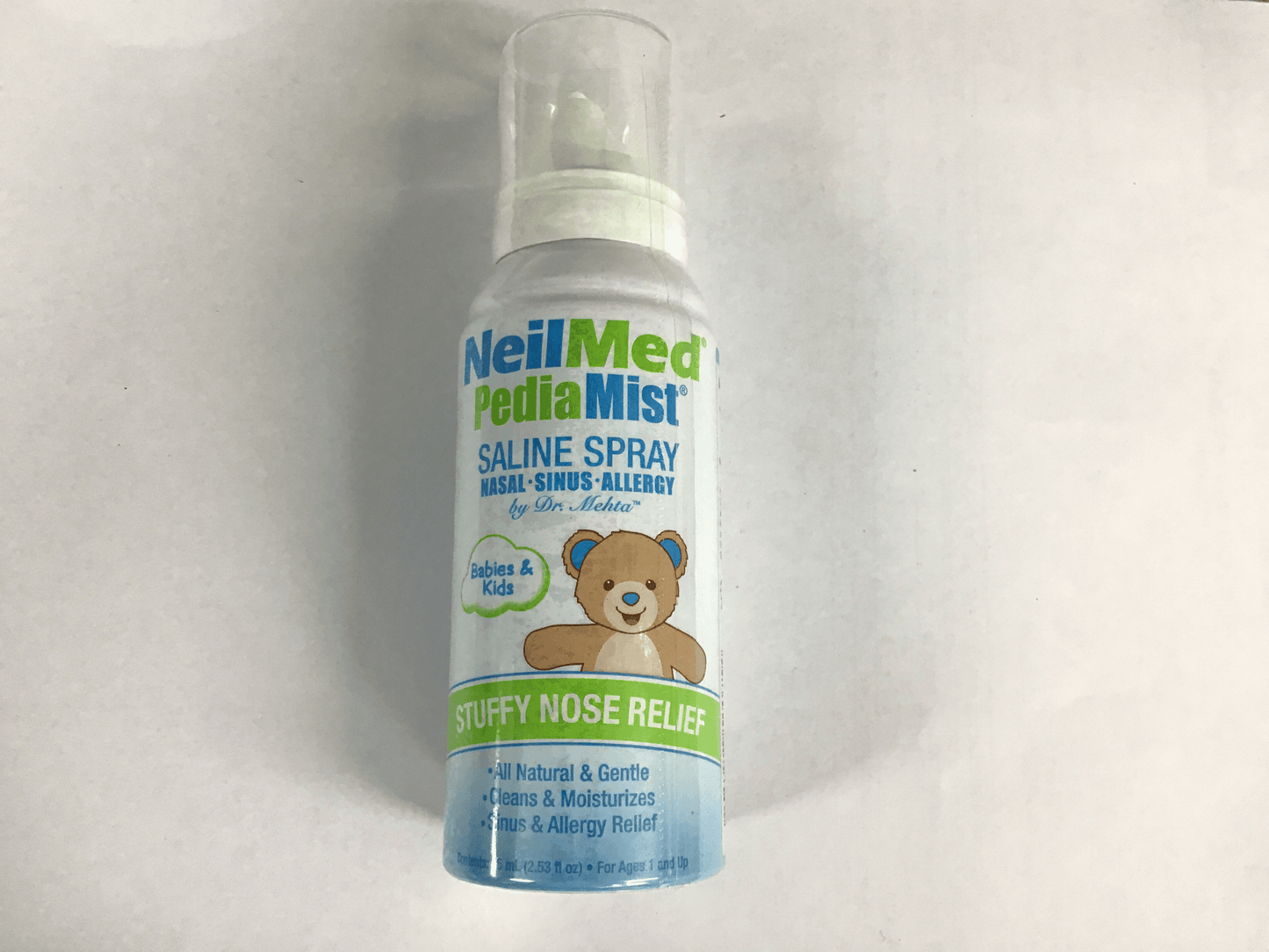 NeilMed PediaMist Saline Spray For Babies and Kids 75 ml