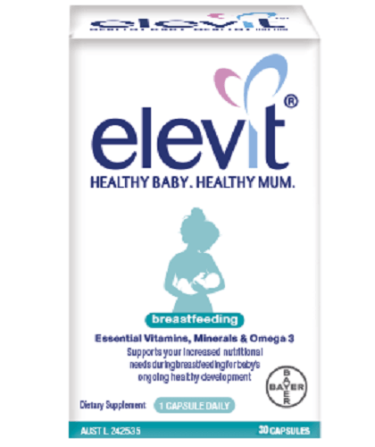 Elevit Breastfeeding capsules 30's - DominionRoadPharmacy