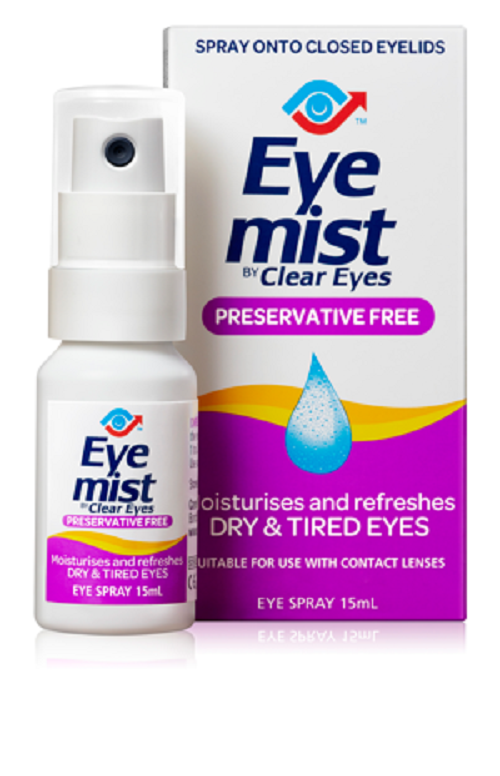 Clear Eyes Eye Mist Spray 15ml - DominionRoadPharmacy