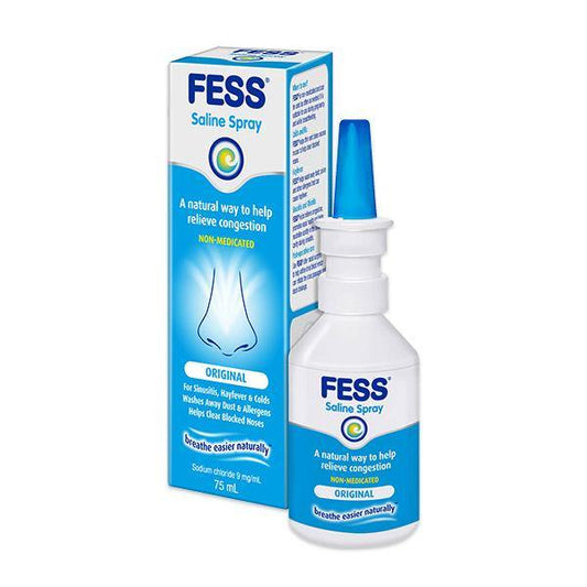 FESS Nasal Saline Spray 75ml - DominionRoadPharmacy