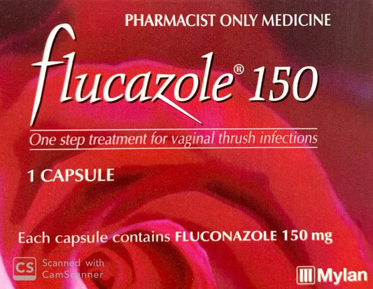 Flucazole - Fluconazole 150mg - 1 Capsule - Pharmacist Only Medicine