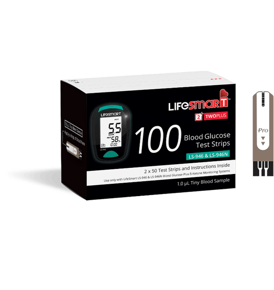 Lifesmart Blood Glucose Plus Strips 100