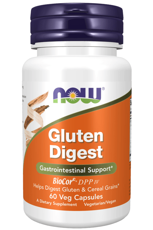 now Gluten Digest 60 Veg Capsules