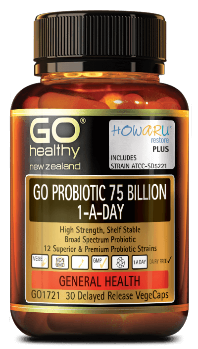 Go Healthy Go Probiotic 75 Billion - Advanced Digestive Support - DominionRoadPharmacy