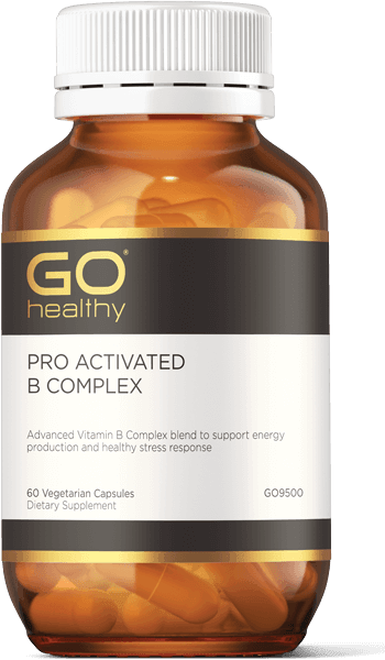 Go Healthy PRO ACTIVATED B COMPLEX 60 Vcaps