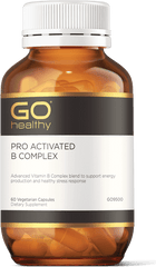 Go Healthy PRO ACTIVATED B COMPLEX 60 Vcaps