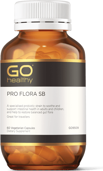 Go Healthy PRO FLORA SB 60 Vcaps